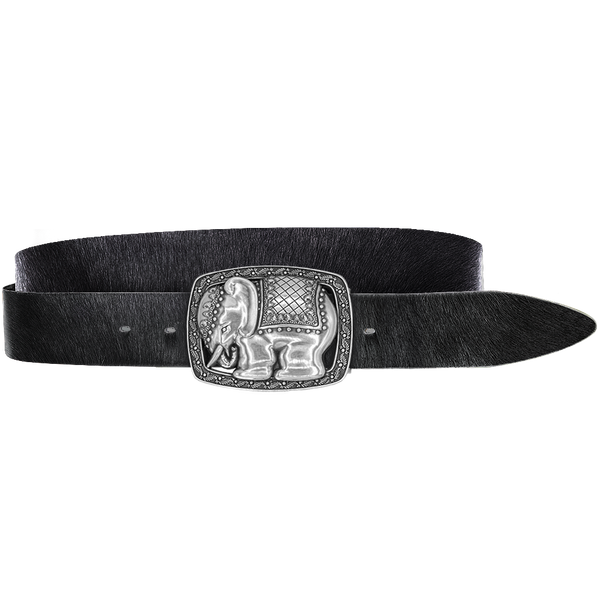 Badichi Rhinestone Buckle Belt Blackstone – main image 3
