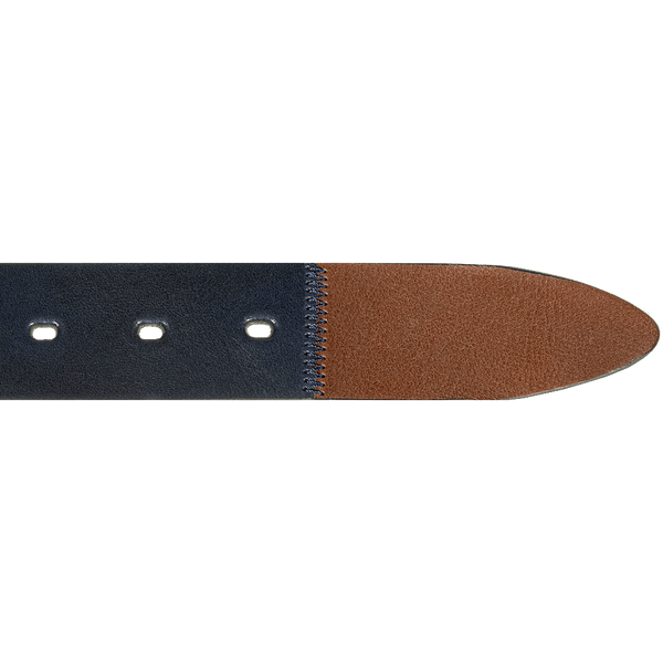 LC Leather Glazed Tochigi Belt Blanks Black H105cm x W2.0cm