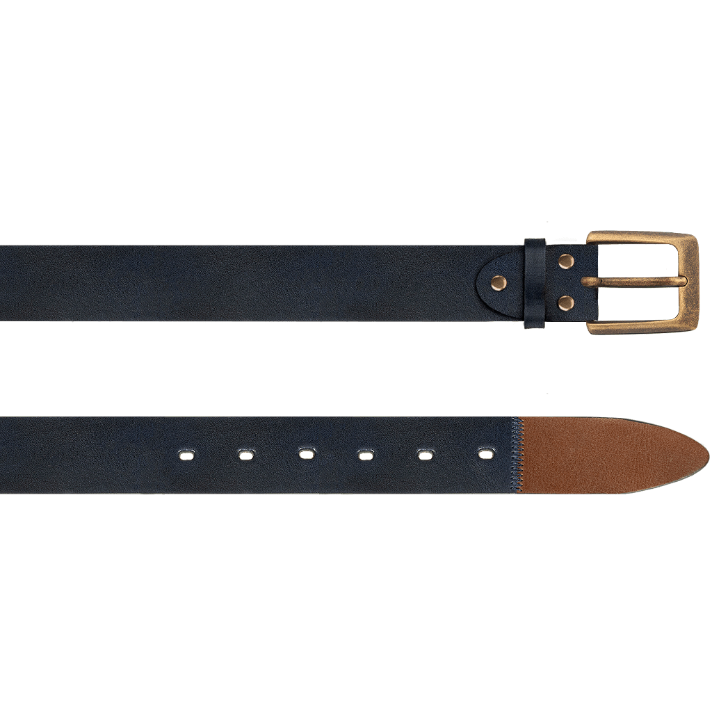 Blue-Belt-Brown-tip-Brass-