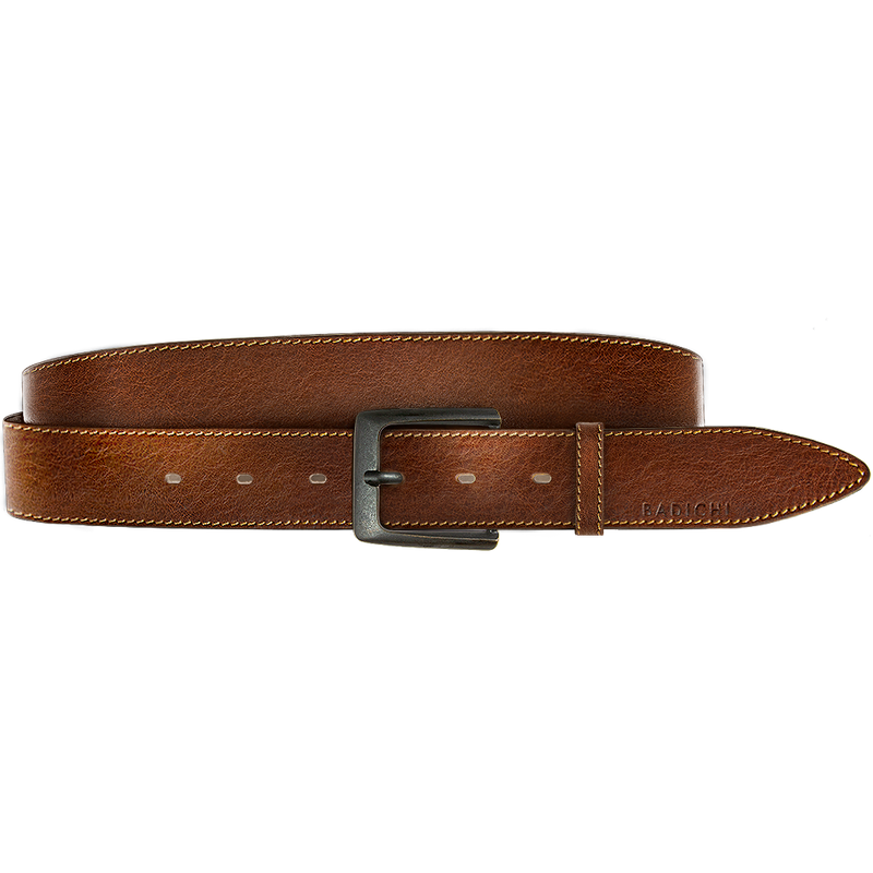 Black Leather Belt - Popov Leather