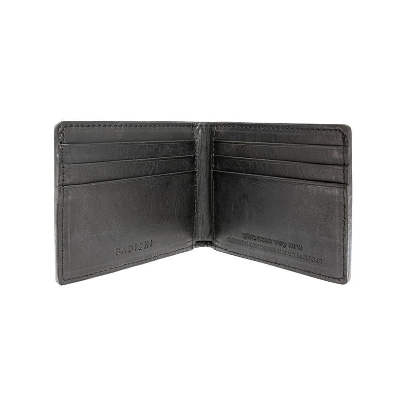 NYC Slim Billfold Wallet Black